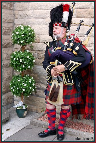 scottish piper .