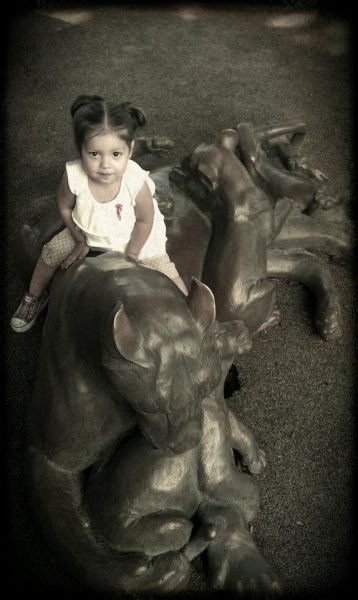 Glorie at the San Fransisco Zoo