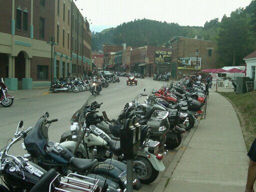 downtown DeadWood, SD