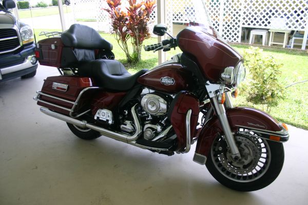 My New Harley Ultra Classic Touring Bike