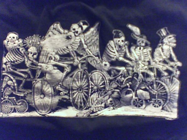 Day of the Dead Bicycle Race T-shirt