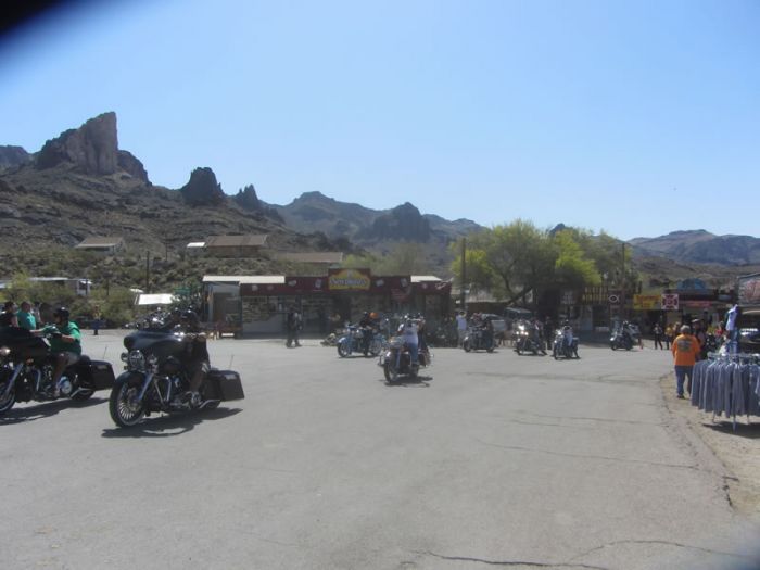 Rolling In To Oatman AZ