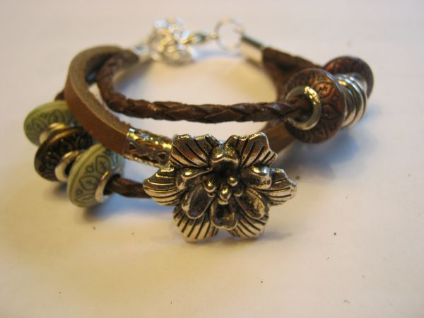 leather bracelet