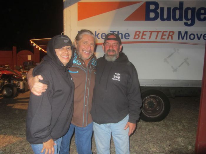 Lucky &amp; Laura with Doug Gray