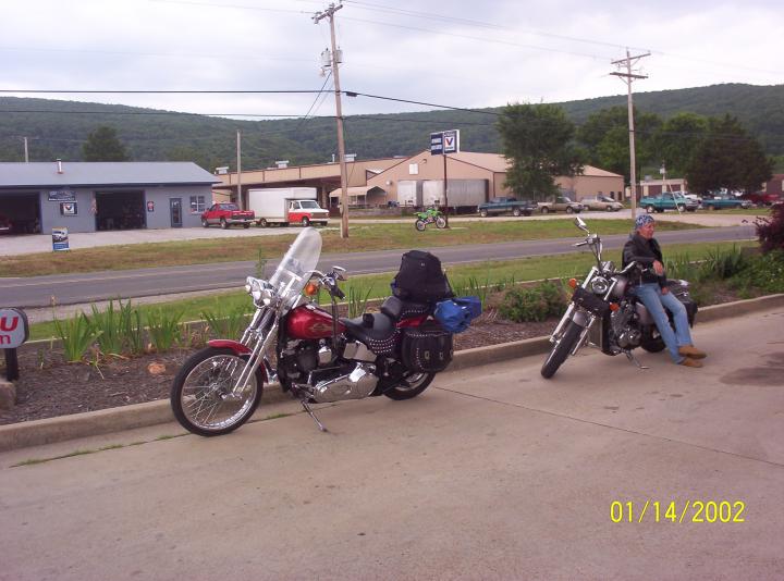 rest stop on the way to Tenn