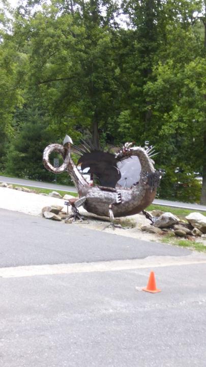 Dragon at Deals Gap NC ( Tail of the Dragon Hwy 129)