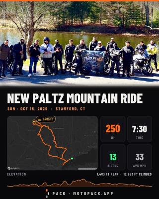 New Paltz Fall Foliage Motorcycle Ride – Two Flags RC
