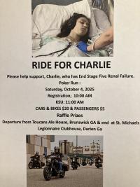 Ride for Charlie Poker Run