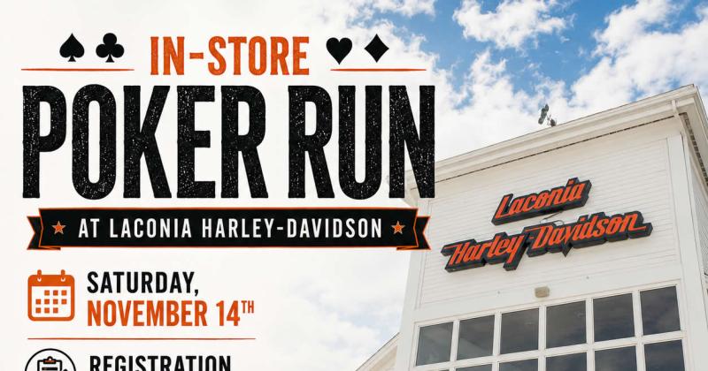 Laconia Harley-Davidson In-Store Poker Run