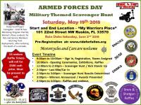 Armed Forces Day Scavenger Hunt