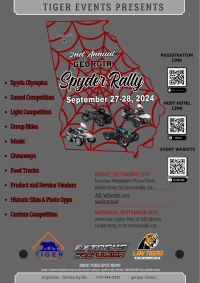 2nd Annual Georgia Spyder Rally