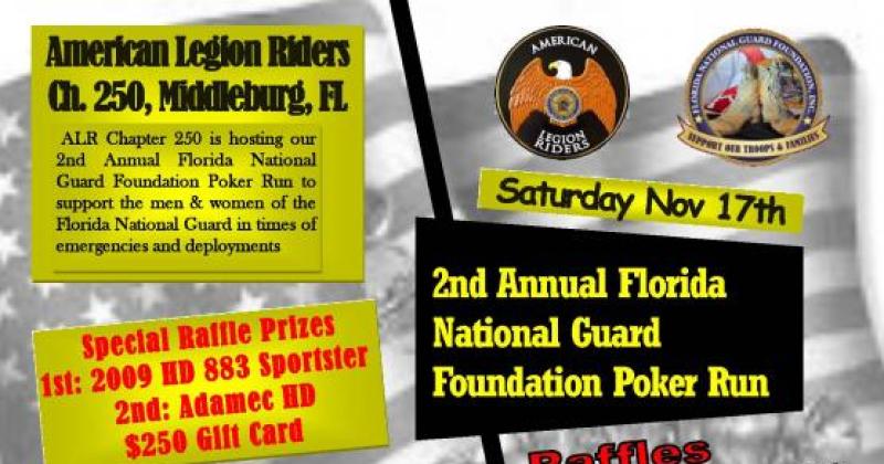 ALR 250 Florida National Guard Foundation Poker Run 