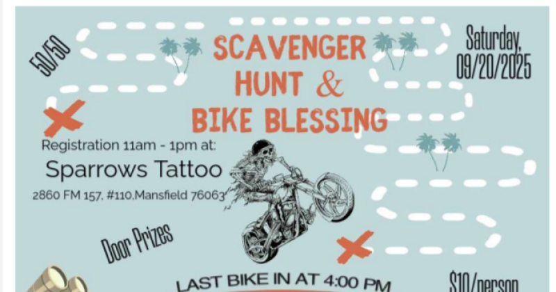 Scavenger Hunt & Bike Blessing