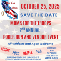 Moms for the Troops Poker Run and Vendor Event