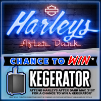 Harleys After Dark