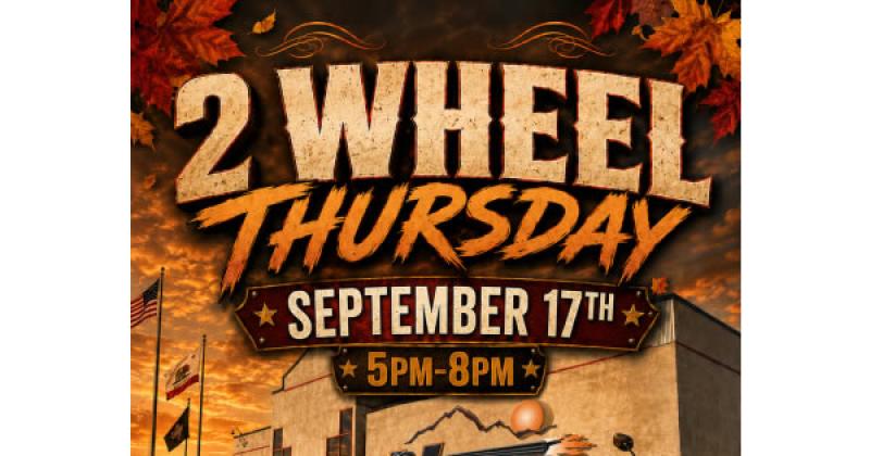 2 Wheel Thursday Bike Night - September
