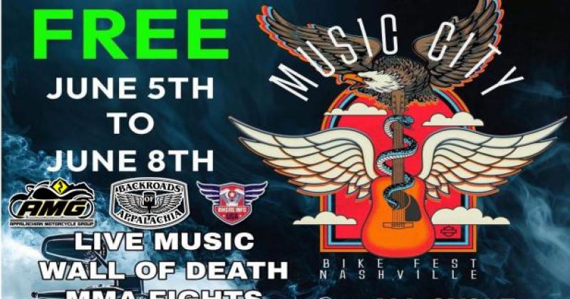 AMG/BOA  Music City Bikefest with Boswell's Harley!