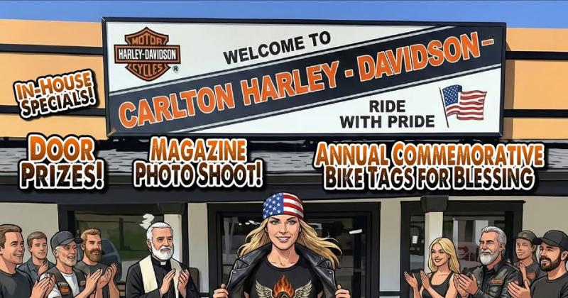 Carlton H-D 2026 Blessing of the Bikes