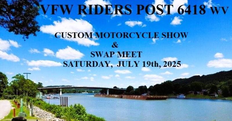 CUSTOM MOTORCYCLE SHOW, POKER RUN & SWAP MEET