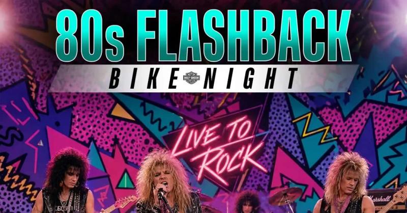 80s Flashback Bike Night