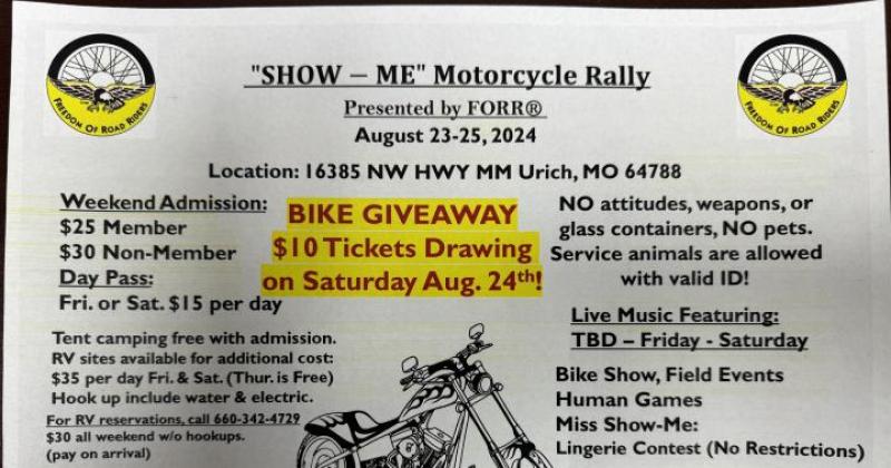FORR Show Me Rally 