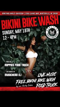 Boneyard's Bikini Bike Wash