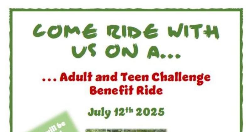 Adult and Teen Challenge Benefit Motorcycle Ride