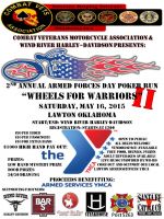 2nd Annual "Wheels for Warriors" Armed Forces Day Poker Run