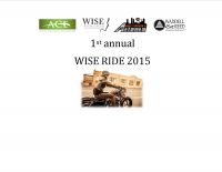 WISE Ride 2015