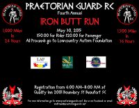 Fourth Annual Praetorian Guard RC Iron Butt Run