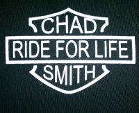 8th Annual Chad Smith Ride for Life benefit bike run for David Becker