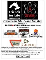 Friends for Life / Reason RIders - Feline Fun Run