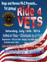 1st Annual Ride 4 Vets