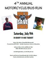 4th Annual Ride to SAVE Lives