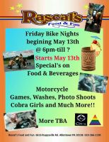 Rascals Food & Fun Bike Night 