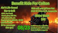 Benefit Ride for Colton