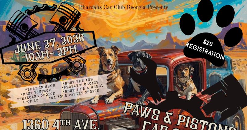 Paws and Pistons Car and Bike Show