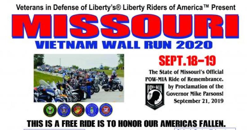 Missouri Vietnam Wall Run 2020