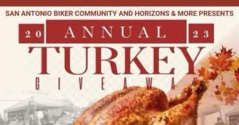 San Antonio Biker Community Turkey Drive