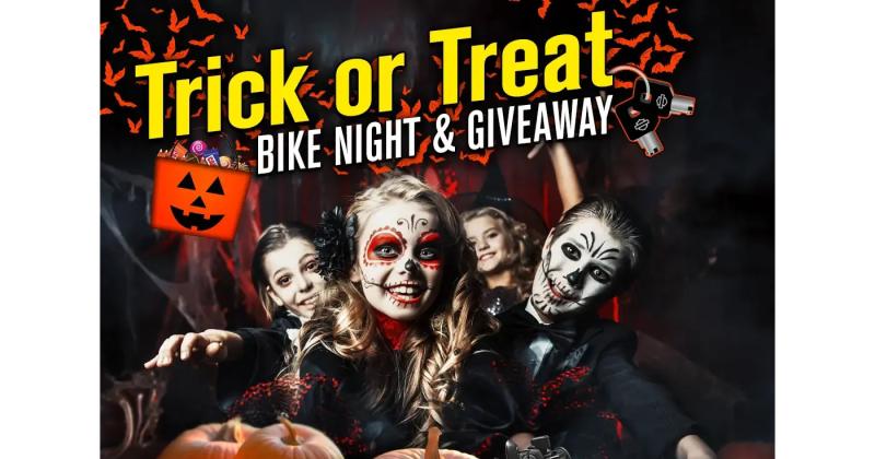 Trick or Treat Bike Night + Bike Giveaway!
