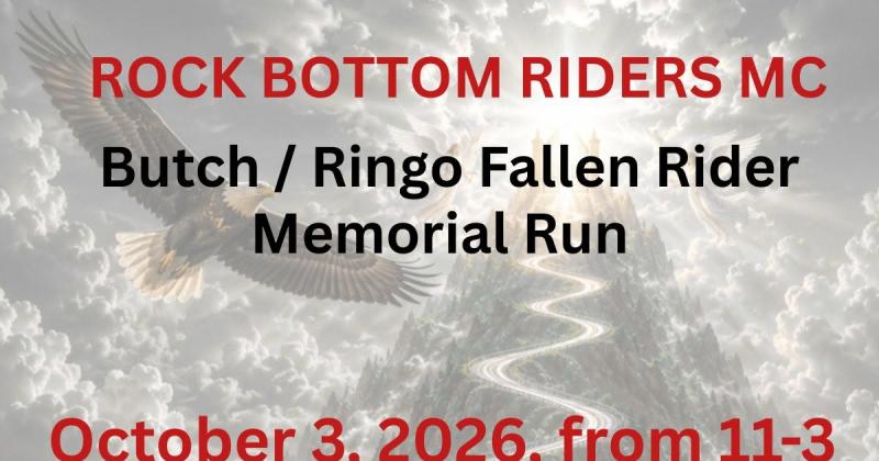 Butch / Ringo Fallen Rider Memorial Run