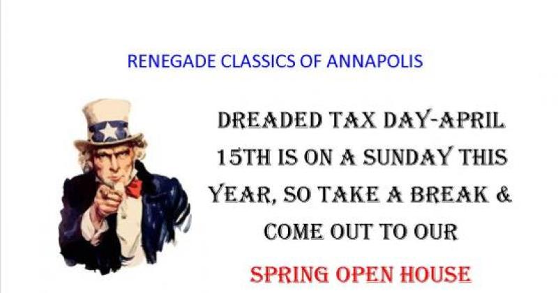 Renegade Classics Spring Party-RESCHEDULED FOR 20 MAY