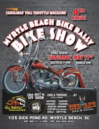 2025 Full Throttle Myrtle Beach Bike Rally Bike Show