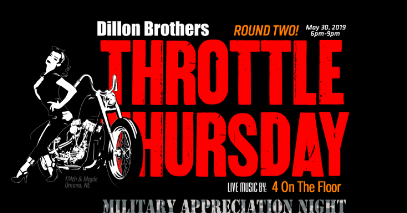 Throttle Thursday Round 2 at Dillon Brothers Omaha