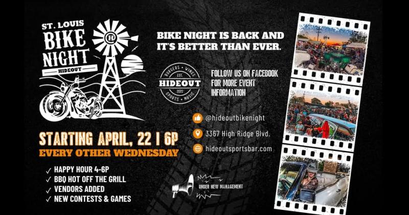 Bike Night Kick Off at the Hideout
