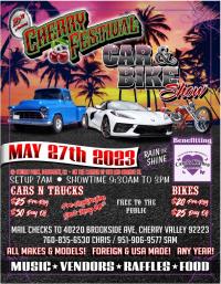 15th Annual Cherry Festival Car and Bike show 