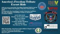 Americas Freedom Escort Ride