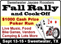 15th Annual Sweetwater JC Rooster Motorcycle Rally & Cook-Off