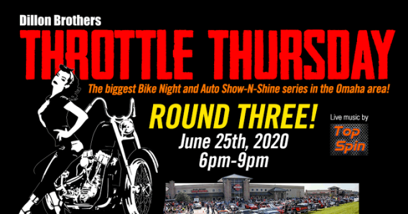  Throttle Thursday Round 3 at Dillon Brothers Omaha