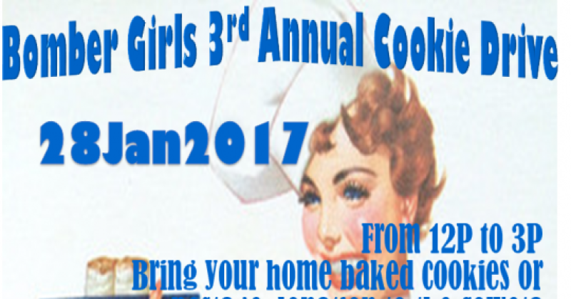 3rd Annual Bomber Girls Cookie Drive